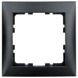 Рамка Berker S.1 Антрацит 1 пост 10119945