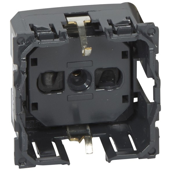 Розетка Legrand Celiane Schuko 2к+3 винт.кл. 067161