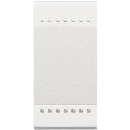 Клавиша для кнопок Bticino Living Light Белый 1 модуль с возможностью подсветки N4915