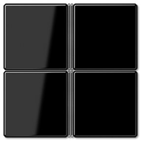 Клавиши Jung A серия Черные A404TSASW