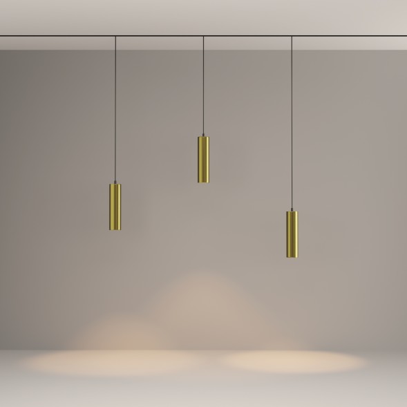 Трековый подвесной светильник Technical TR041-2-12W3K-BBS