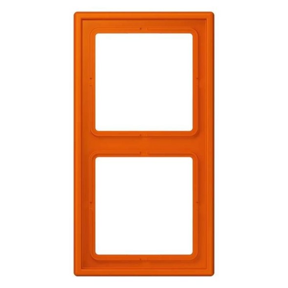 Рамка Jung Les Couleurs Le Corbusier Orange vif 2 поста LC9824320S