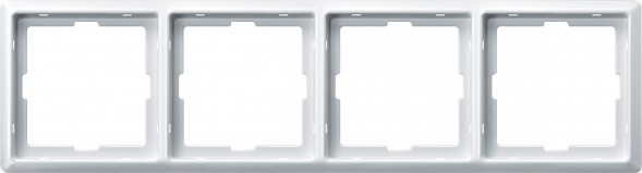 Рамка Merten Artec Белый 4 поста MTN481419