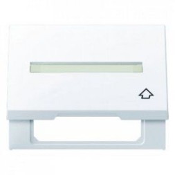 Промежуточная рамка Berker K.1 полярная белизна с блеском с откидной крышкой и полем для надписи 11547109