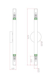 Настенный светильник (бра) Freya FR6109WL-02G