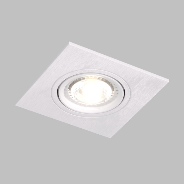 DK3021-WH Встраиваемый светильник, IP 20, 10 Вт, GU5.3, LED, белый, пластик