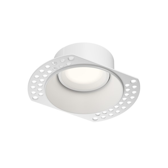 Встраиваемый светильник под шпатлевку SPOT HIDE, до 15 Вт LED, GU10, IP20, алюминий, белый