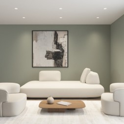 Встраиваемый светильник под шпатлевку SPOT HIDE, до 15 Вт LED, GU10, IP20, алюминий, белый