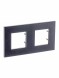 Рамка ABB Zenit антрацит 2 поста 2CLA227200N1801 N2272 AN