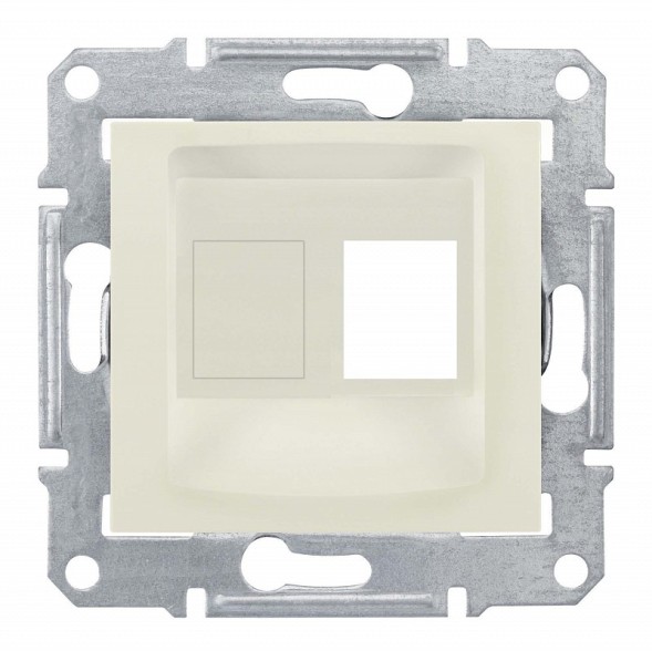 Адаптер Schneider Electric Sedna бежевый для коннекторов амр 1очная SDN4300647