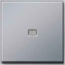 Клавиша Gira TX44 Алюминий с подсветкой 029065