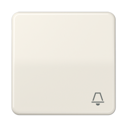 Клавиша Jung CD серия Бежевый 1-я с символом &quot;ЗВОНОК&quot; CD590K