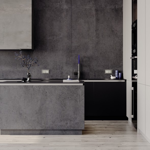 Проходной переключатель встраиваемый VOLTUM S70 одноклавишный 10А, (шелк)