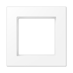 Рамка Jung A550 Белый матовый 1 пост Jung A5581BFWWM