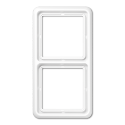 Рамка Jung CD Ударопрочная Белый 2 поста CD582WUWW