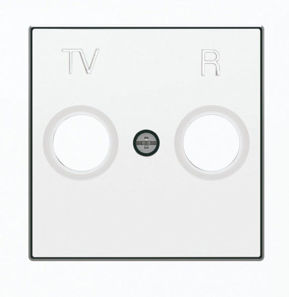 Накладка ABB Sky для TV-R розетки белый 2CLA855000A1101 8550 BL