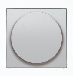 Накладка ABB Sky серебряный с поворотной ручкой для переключателя 2CLA855400A1301 8554 PL