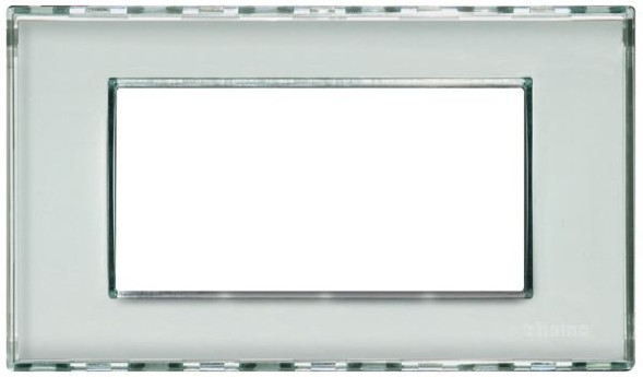 Рамка Bticino LivingLight Квадрат Kristall 4 модуля LND4804KR