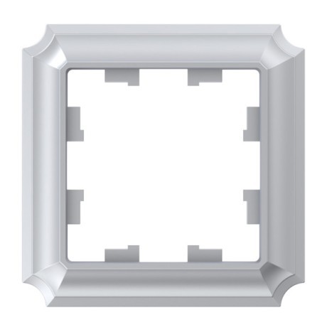 ATN100301 1-постовая РАМКА, цвет АЛЮМИНИЙ, AtlasDesign Antique Schneider Electric