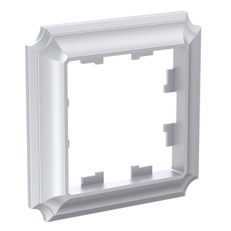 ATN100301 1-постовая РАМКА, цвет АЛЮМИНИЙ, AtlasDesign Antique Schneider Electric