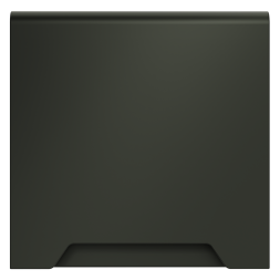 Накладка для розетки с заземлением, защитными шторками и крышкой, S70 (титан)