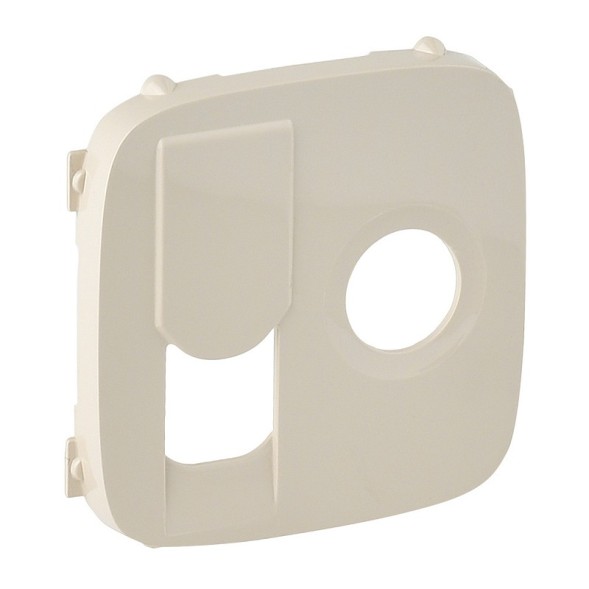 Лицевая панель Legrand Valena ALLURE Слоновая кость розетки TV-RJ45 754836