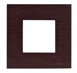 Рамка ABB Zenit Натуральное венге 1 пост 2CLA227100N2101 N2271 WG