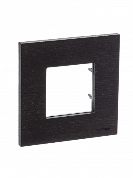 Рамка ABB Zenit Натуральное венге 1 пост 2CLA227100N2101 N2271 WG