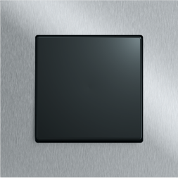 Рамка ABB Carat Сталь 1 пост 2CKA001754A4254 1721-860