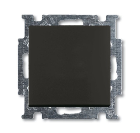 Механизм переключателя ABB Basic 55 chateau-black одноклавишный 1-полюсного переключателя с клавишей 2CKA001012A2179 2006/6 UC-95-5