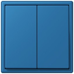 Клавиша Jung Les Couleurs® Le Corbusier bleu ceruleen 31 для двухклавишного выключателя LC99532030