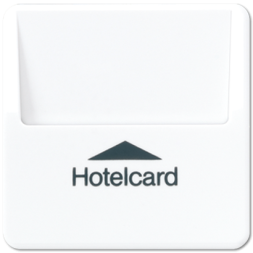 Накладка Jung CD серия белая карточного выключателя CD590CARDWW