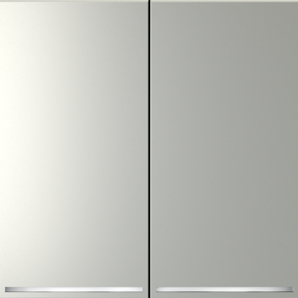 Проходной переключатель встраиваемый VOLTUM S70 двухклавишный с подсветкой 10А, (сталь)