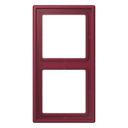 Рамка Jung Les Couleurs Le Corbusier Le rubis 2 поста LC9824320M