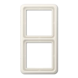 Рамка Jung CD Ударопрочная Бежевый 2 поста CD582WUW