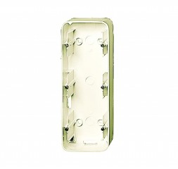 Коробка для открытого монтажа ABB Busch-Duro 2000 SI слоновая кость 3 поста 2CKA001799A0983 1703-212-500