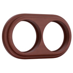 Рамка на 2 поста итальянский орех W0025225