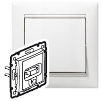 Розетка Legrand Valena Белый HD15+Jack 3,5 770082