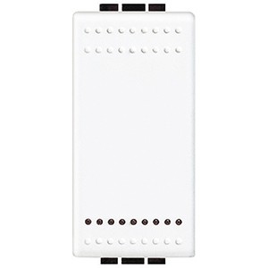 Подсвечиваемая клавиша для выключателей Bticino Living Light Белый девиаторов, промежуточных переключателей, 1 модуль N4911