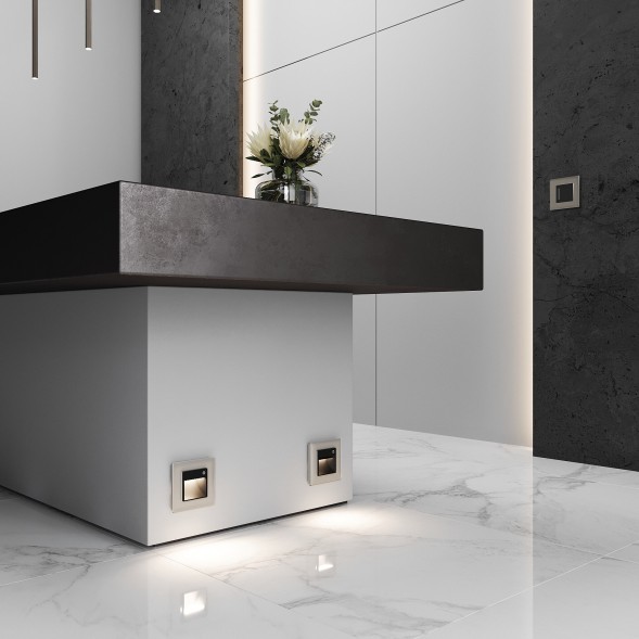 Рамка из стекла на 1 пост Senso дымчатый soft-touch Werkel W0013117