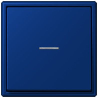 Клавиша Jung Les Couleurs® Le Corbusier bleu outremer fonce для выключателя/кнопки с окошком для подсветки LC990KO54320T