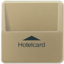 Крышка Jung CD серия золотая бронза для карточного выключателя, краш пластик CD590CARDGB-L