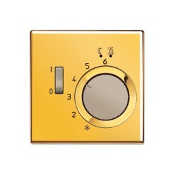 Накладка Jung LS серия Блеск золота регулятора теплого пола(мех.FTR231U) GOFTR231PL