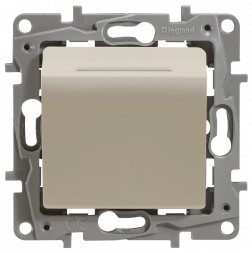 Выключатель Legrand Etika слоновая кость для гостиничных номеров с выдержкой времени и подсветкой 672393