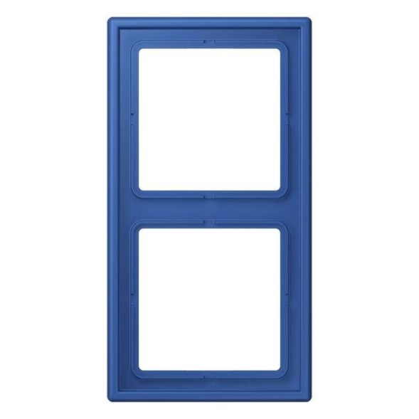 Рамка Jung Les Couleurs Le Corbusier Blue outremer 2 поста LC9824320K