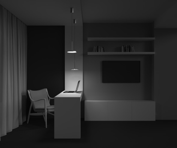 Подвесной светильник Maytoni P076PL-L12W4K-BS