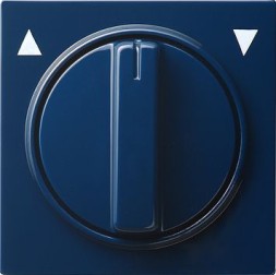 Накладка Gira S-color Синий с ручкой для жалюзи 066646