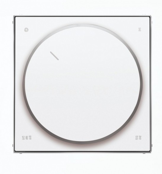 Накладка ABB Sky белый с поворотной ручкой для переключателя 2CLA855400A1101 8554 BL