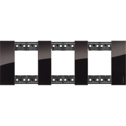 Рамка Bticino Living Now NOTTE 2+2+2-модульная KA4802M3DG