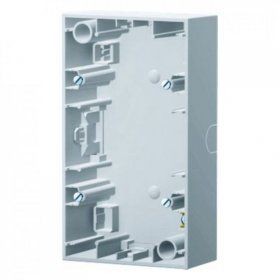Коробка для наружного монтажа Berker K.5 полярная белизна с блеском двухместная 10427009
